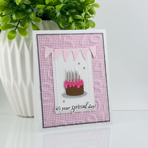 Classic Pooh Birthday Numbers 3D Embossing Folder