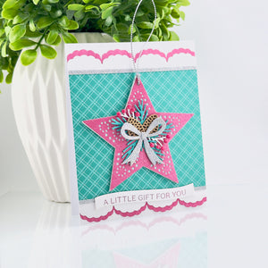 Barn Star Wreath Etched Dies by Annie Williams