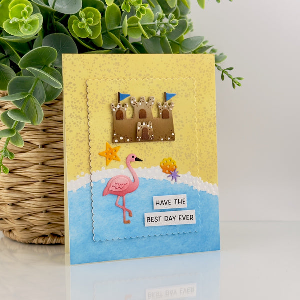 Summer Embellishments Etched Dies by Sandi MacIver