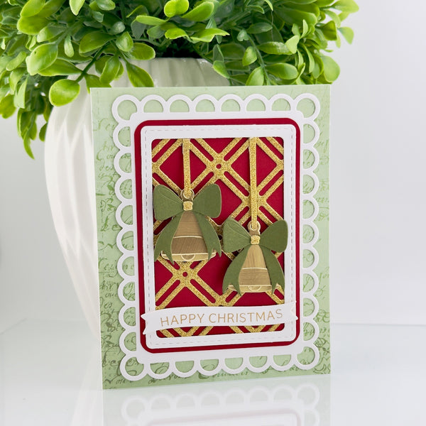Open Lace Frame and Landscapes Etched Dies by Lisa Horton