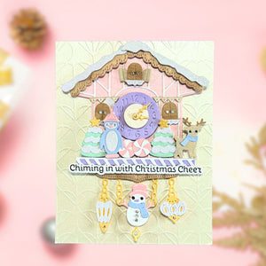 Chiming Christmas Etched Dies