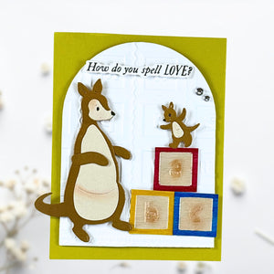 Kanga & Roo Characters Etched Dies with Simple Stories