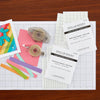 Adhesives Bundle - Tape Runner, Refill Strips, Small & Medium White Foam Squares