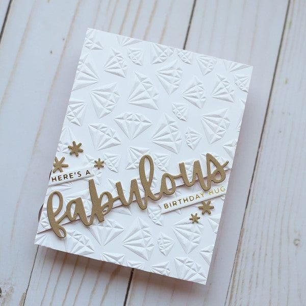 Fabulous Birthday Etched Dies from the Bougie Birthday Collection by Nina Boettcher