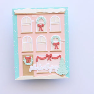 City Holiday Etched Dies by Yana Smakula