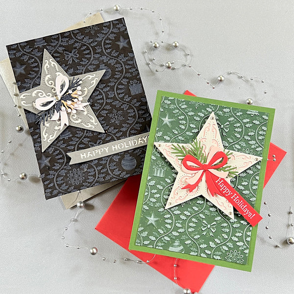 Country Christmas 3D Embossing Folder by Annie Williams