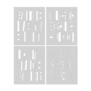 On the Shelf Layering Stencils of the Month - November 2025