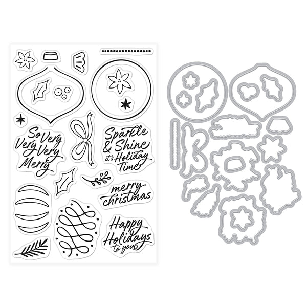 Sparkle and Shine Stamp & Cut Set of the Month - October 2025
