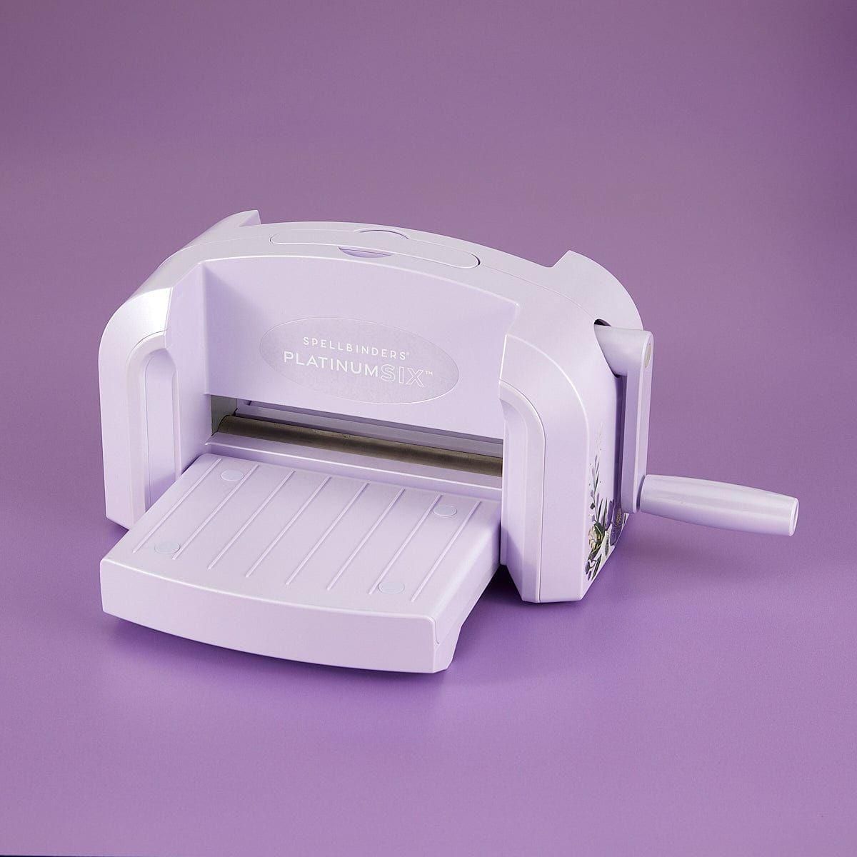 Exclusive Lilac Shimmer Platinum 6 Die Cutting & Embossing Machine - 6