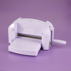 Exclusive Lilac Shimmer Platinum 6 Die Cutting & Embossing Machine - 6" Platform