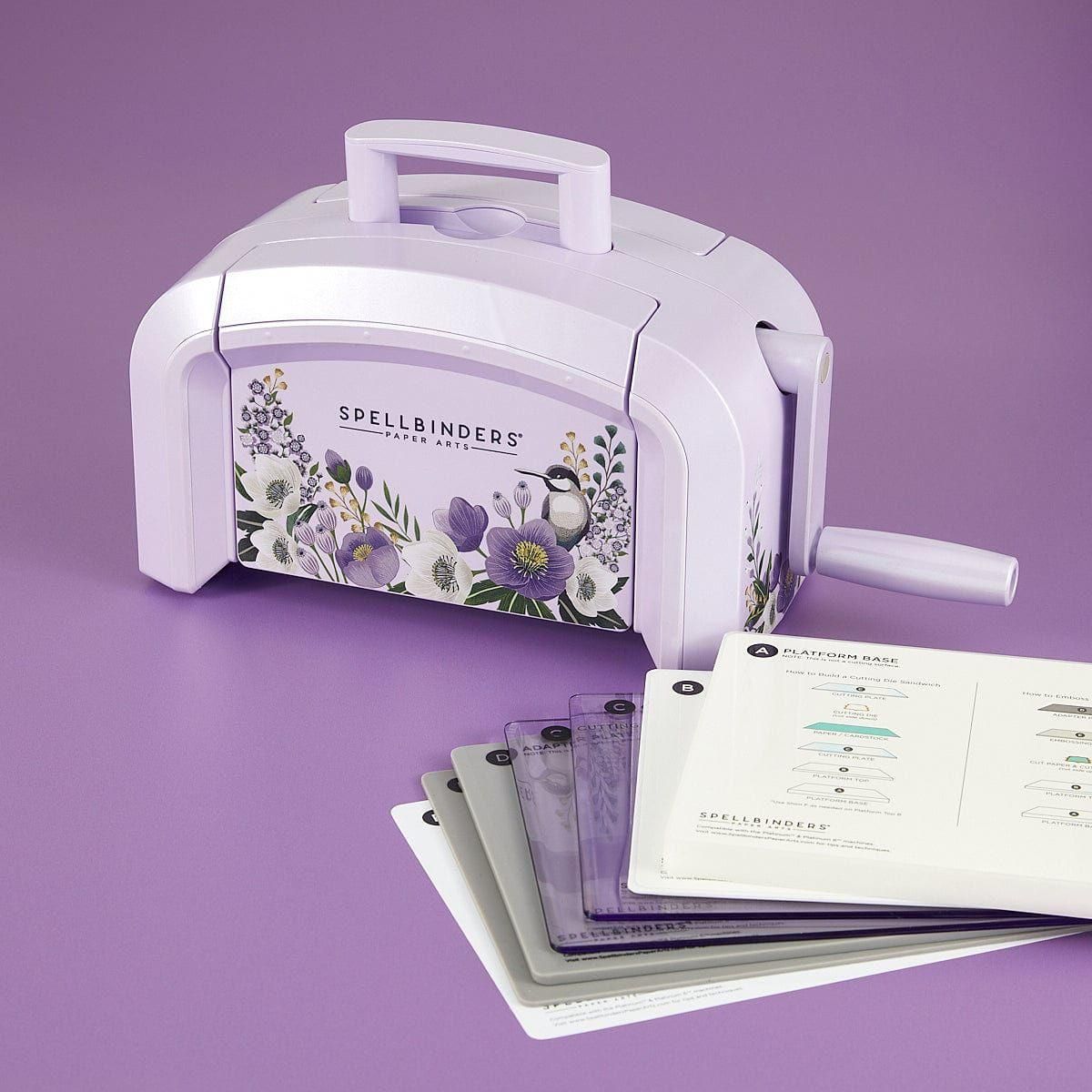 Exclusive Lilac Shimmer Platinum 6 Die Cutting & Embossing Machine - 6