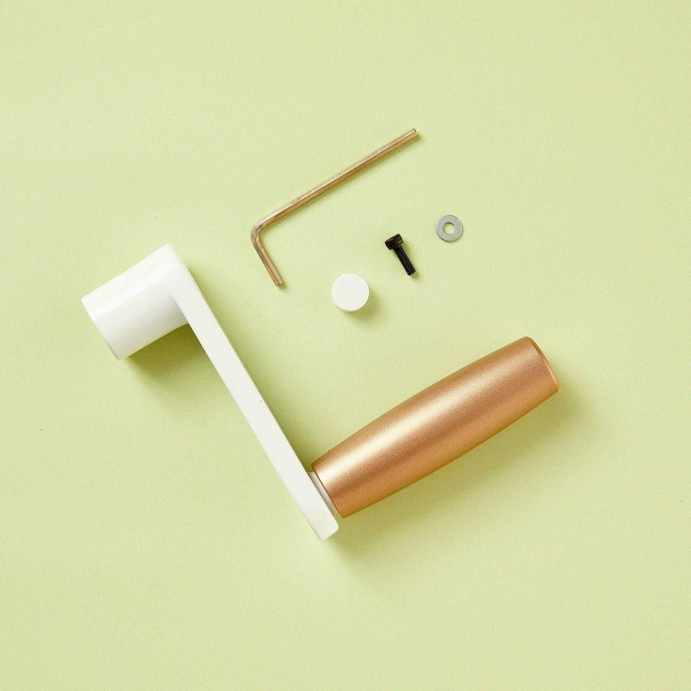 Platinum 6 Replacement Rose Gold Handle w/ screw, washer, tool and cap