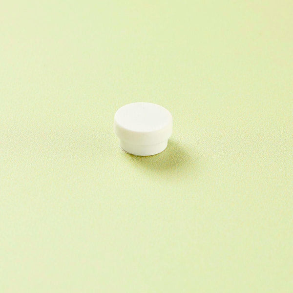 Platinum 6 Replacement Silicone Handle Cap - White