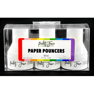 Picket Fence Studios - Paper Pouncers - White 3pk