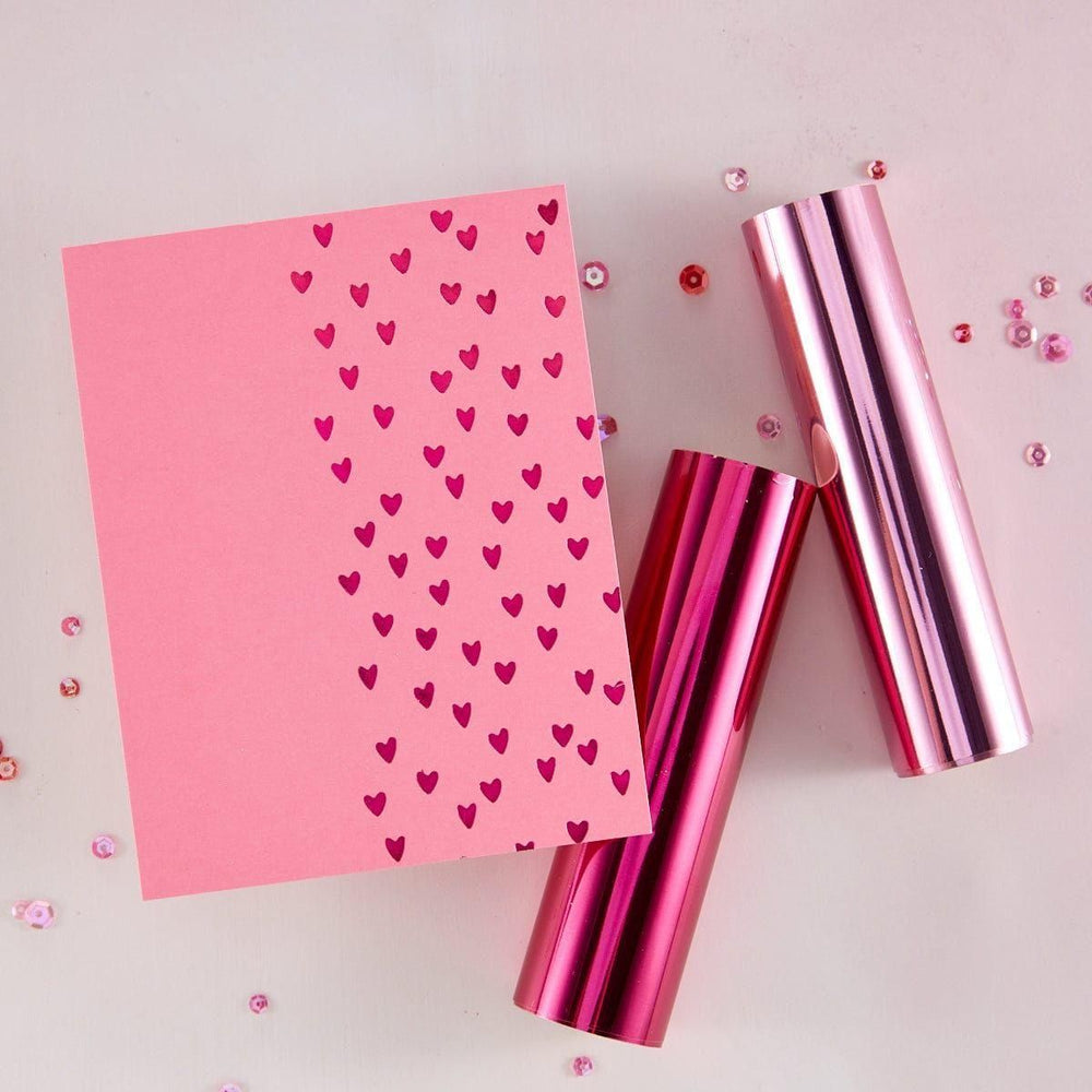 Glimmer Hot Foil Roll - Bright Pink