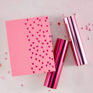 Glimmer Hot Foil Roll - Bright Pink
