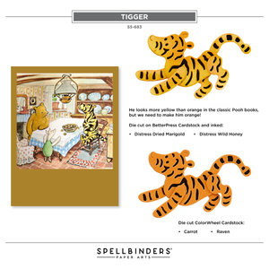 Tigger & Eeyore Etched Dies in Collaboration with Simple Stories