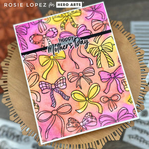 Bows Galore Cling Stamp of the Month - March 2025