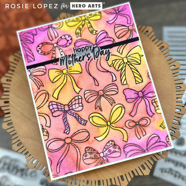 Bows Galore Cling Stamp of the Month - March 2025