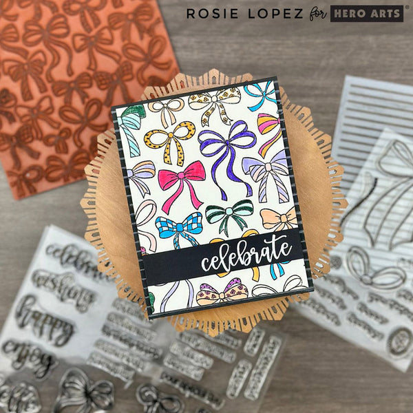 Bows Galore Cling Stamp of the Month - March 2025