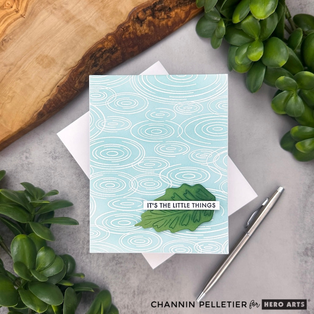 Raindrop Ripples Cling Stamp of the Month - April 2025