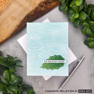 Raindrop Ripples Cling Stamp of the Month - April 2025