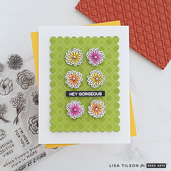 Floral Tiles Cling Stamp of the Month - May 2025
