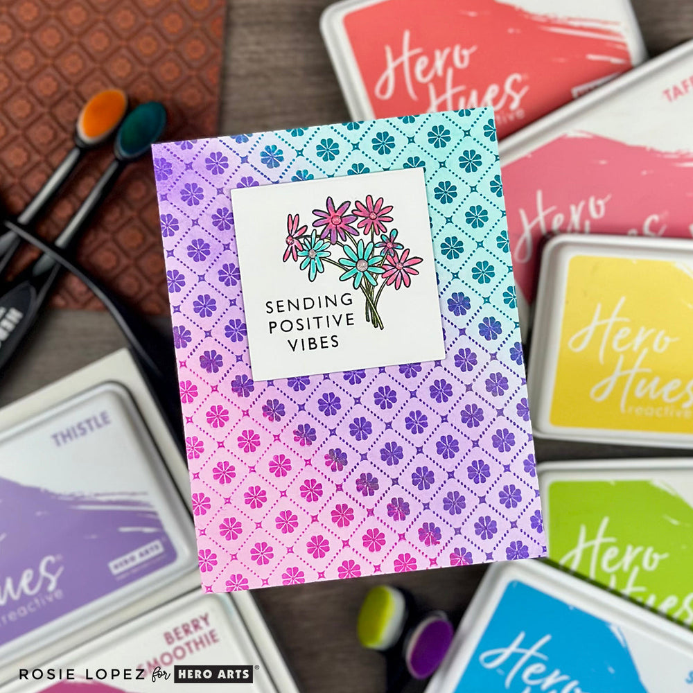 Floral Tiles Cling Stamp of the Month - May 2025
