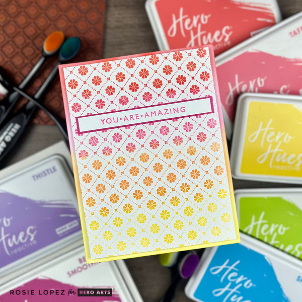 Floral Tiles Cling Stamp of the Month - May 2025