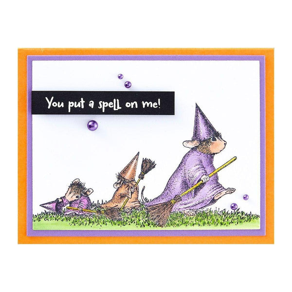 Halloween Flight Cling Rubber Stamp Set