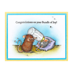 Bundle of Joy Cling Rubber Stamp Set from the House-Mouse Creative Day Collection