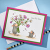 Rare Bloom Cling Rubber Stamp Set