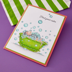 House-Mouse Spa Day Cling Stamp Set