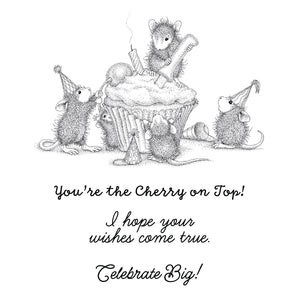 House-Mouse The Cherry on Top Cling Rubber Stamp Set