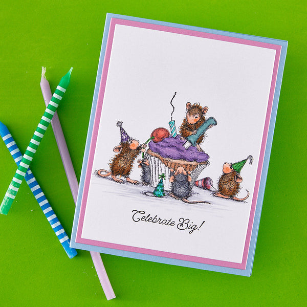 House-Mouse The Cherry on Top Cling Rubber Stamp Set