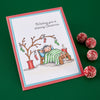 House-Mouse Holiday Dreams Cling Rubber Stamp Set