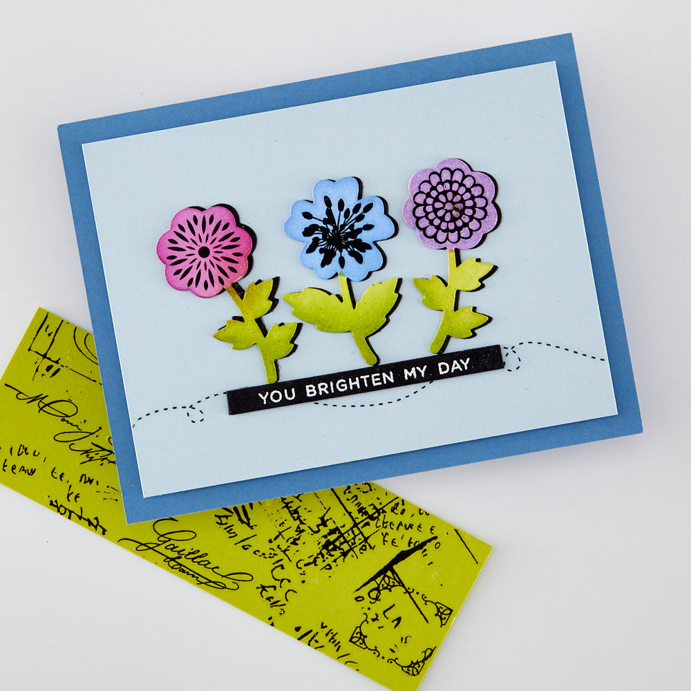 Meadow Blooms Cover Plate Die