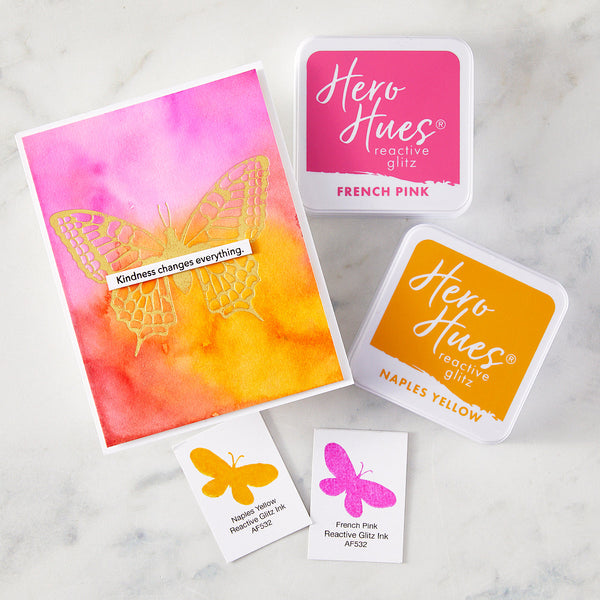 Hero Hues Reactive Glitz - Naples Yellow