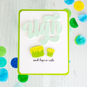 Ugh Clear Stamp & Die Set