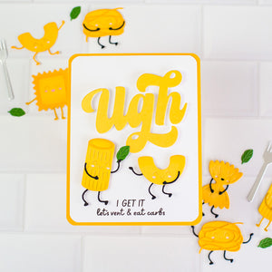 Ugh Clear Stamp & Die Set