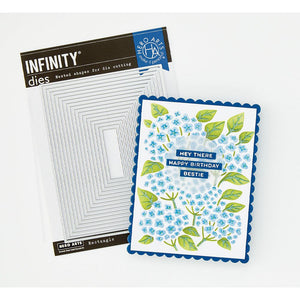 Nesting Rectangle Infinity Dies