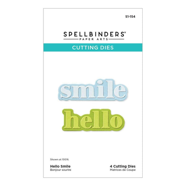 Hello Smile Etched Dies from the Out and About Collection