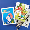 Hello Smile Etched Dies from the Out and About Collection