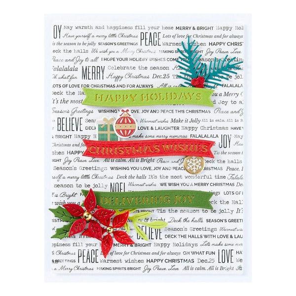 Handmade Sentiments Etched Dies