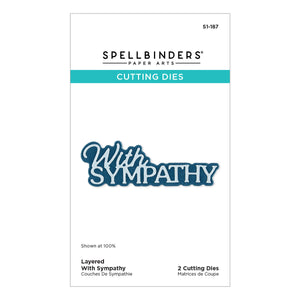 Layered With Sympathy Etched Dies