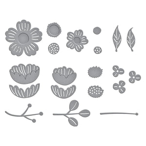 Little Blooms Etched Dies