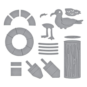 Oh, Buoy! Etched Dies by Dawn Woleslagle