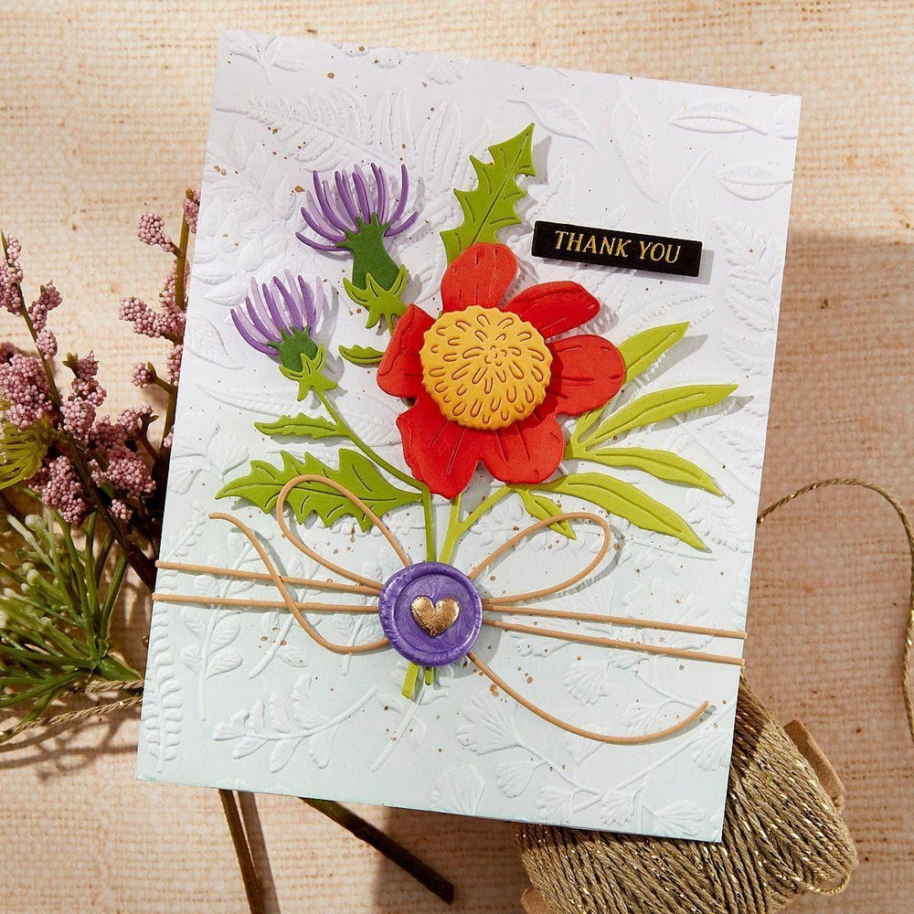 Field Notes Wildflowers Etched Dies