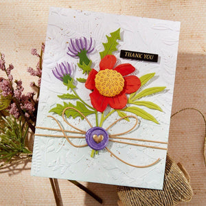 Field Notes Wildflowers Etched Dies