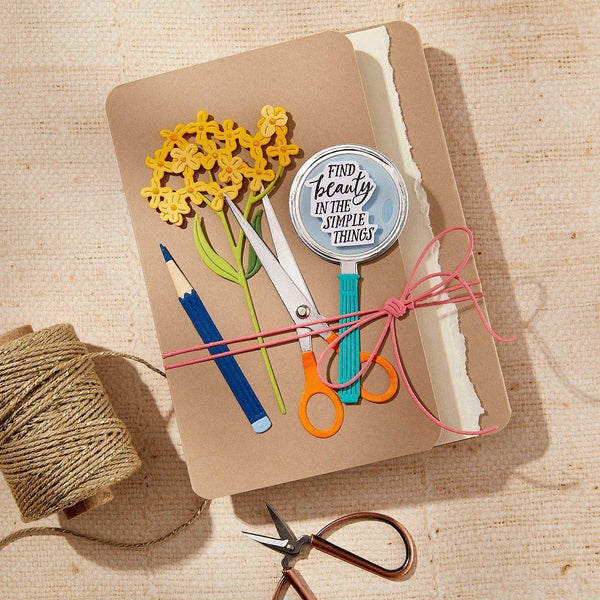 Field Notes Wildflowers Etched Dies